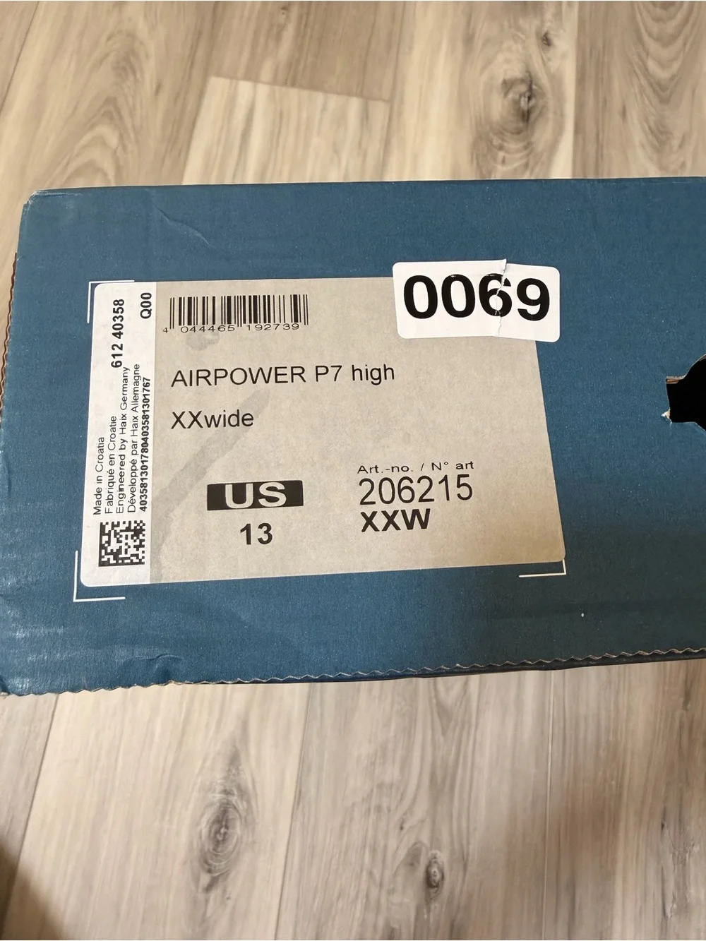 HAIX Airpower P7 High Gore-Tex Tactical Boots Men’s 13 XXW NWT